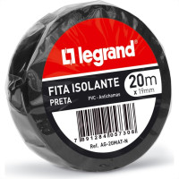 Fita Isolante Legrand 20M X 19Mm Ag-20Mat-N - Kit C/10 