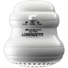 Ducha Lorenzetti Bello Banho 5400W 3T 127V Branca 