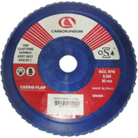 Disco Flap Carborundum 7'' X 50 Zirconia 