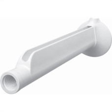 Braco Para Chuveiro Plastico Fame 30Cm Branco 