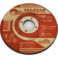 Disco Desbaste Telstar Inox 4.1/2'' 303306 - Kit C/5 