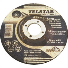 Disco Desbaste Telstar Concreto 4.1/2 302301 - Kit C/5 