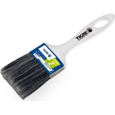 Pincel Trincha Pintura Tigre   713 X 1/2'' Mult Simples  - Kit C/12 