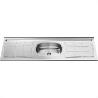 Pia Inox Ghel Plus 1,50M Para Cozinha 10.01.03403