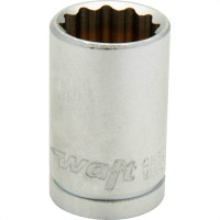 Soquete Waft Encaixe Estriado 1/2'' 13Mm 6056