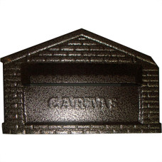 Caixa Carta Metal Cartas 001 Casinha Chapa Embutir Gradil 245