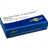 Serra Copo Aco Carbono Brasfort 19A64 11Pecas 8736