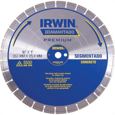 Disco Diamantado Irwin Concreto Segmentado 350Mm 