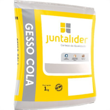 Gesso Cola Juntalider 1Kg  - Kit C/12 