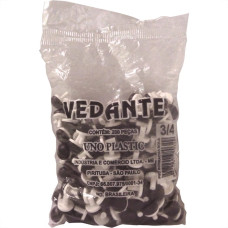 Vedante Pvc+Borracha 3/4''Unoplastic Bola 200Pecas 34