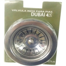 Valvula Americana Metal Ghel Inox 4.1/2''Dubai 10.03.05011