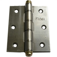 Dobradica Serralheiro Fama 1523 Fp 3X2.1/2''  - Kit C/12 