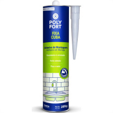 Cola Fixa Cuba Polyfort 285G Aluminio Pulvitec Za027