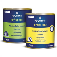 Adesivo Epoxi Polyfort 2H 1,8Kg Resina+Endurecedor Pulvitec Ea001