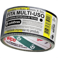 Fita Silver Tape Adelbras 48 X 5M Preta 