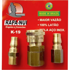 Kit Ar Rapanui ''Er9+Pem9+Pef9'' Com 3 Pecas K19