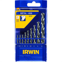 Broca Aco Rapido Irwin 2,0 A 8,0Mm Kit Com 9 Pecas 