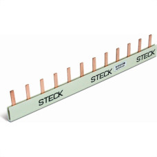 Barramento Steck Monofasico 57 Disjuntores Din 80A S1F1000B