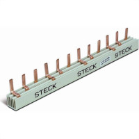 Barramento Steck Trifasico 3X 4 Disjuntores Din 80A S3F210B