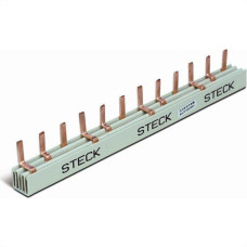 Barramento Steck Trifasico 3X 4 Disjuntores Din 80A S3F210B