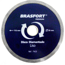 Disco Diamantado Brasfort Premium Liso 110Mm 7423