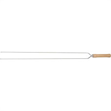 Espeto Para Churrasco Mor Duplo 55Cm 