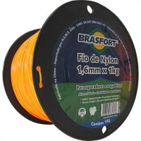 Fio De Nylon Brasfort Redondo 1,6Mm/430M 1Kg 7537