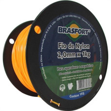 Fio De Nylon Brasfort Redondo 2,0Mm/280M 1Kg 7539