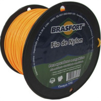 Fio De Nylon Brasfort Redondo 2,4Mm/200M 1Kg 7540