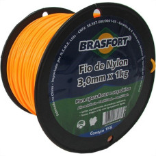 Fio De Nylon Brasfort Redondo 3,0Mm/120M 1Kg 7542