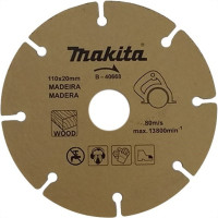 Serra Circular Tungstenio Makita 110 Para Madeira B-40668