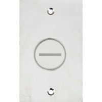 Placa Piso Inox 4X2 Rosca Pi42Ro