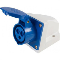 Tomada Externa Jng 2 Polos +Terra 16A 220V Azul 52860