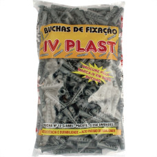 Bucha Fixacao Ivplast Com Anel 12 Saco 250 Pecas 