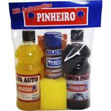 Kit Automotivo Limpeza Pinheiro Com 6 Pecas 28