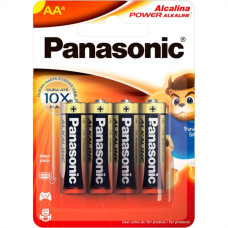 Pilha Panasonic Alcalina Pequena Aa Cartela 4 Pecas Lr6Xab/4B192