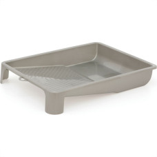 Bandeja De Plastico Roma 23Cm Cinza 4 2123