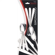 Colher Simonaggio Cha Moniz 6Pecas Inox 1703/6