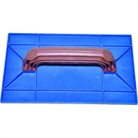 Desempenadeira Pvc Zumplast 17X30 Corrugada Azul 2267