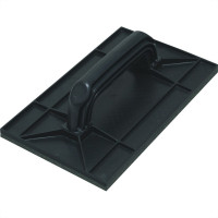 Desempenadeira Pvc Zumplast 17X30 Com Borracha Preta 2200