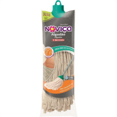 Esfregao Mop Novica Algodao Com Cabo 1322