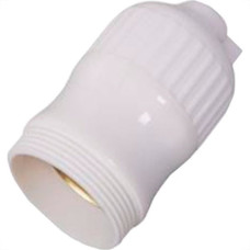 Soquete Sem Chave Nylon Ilumi Borne Branco E-27 1602Pct - Kit C/10 