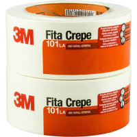 Fita Crepe 3M Uso Geral 101La 48X50M Hb004572382 - Kit C/2 