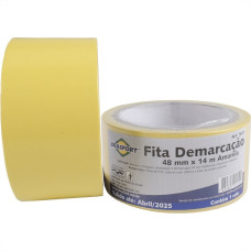 Fita Demarcacao Solo Brasfort 48X14M Amarela 7637