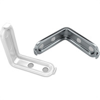 Suporte Extintor Zamar Branco  - Kit C/25 