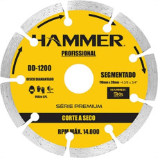 Disco Diamantado Hammer Segmentado 110Mm Seco Gydd1200