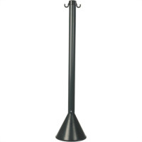 Pedestal Pvc 90Cm Plastcor Preto  - Kit C/4 