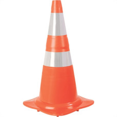 Cone Flexivel Plastcor Nbr Laranja 75Cm 