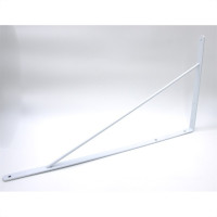 Suporte Prateleira Overtime Forte Branco 50Cm Peca 170005 - Kit C/12 