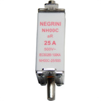 Fusivel Nh Negrini Ultra Rapido 00/ 25A Nh-00C-25/500Ur